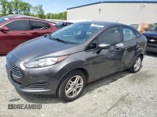 2018 Ford Fiesta SE with VIN 3FADP4BJ5JM145033, listed as a Copart auction lot 52820075 with 39,221 mi miles and Salvage Title. Bid and sale history available at DreamBid. Image 1.