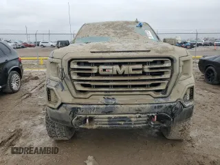 2021 GMC Sierra 1500 AT4 with VIN 3GTP9EED2MG182802, listed as a Copart auction lot 88715745 with 0 mi miles and Salvage Title. Bid and sale history available at carsss.com. Image 5.