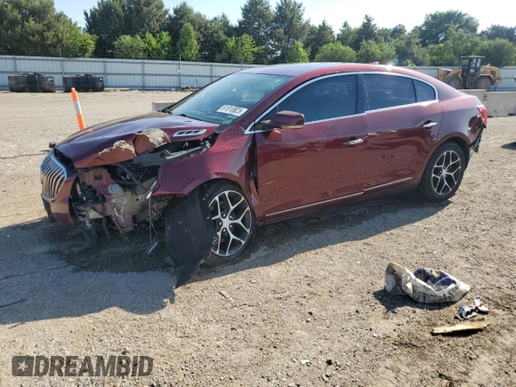 2016 Buick LaCrosse Premium I z VIN 1G4GD5G33GF282654, wystawiony jako Copart lot #61810925 z przebiegiem 116 850 mil mil oraz Szkoda całkowita • Salvage title. Historia ofert i sprzedaży dostępna na DreamBid. Obrazek 1.