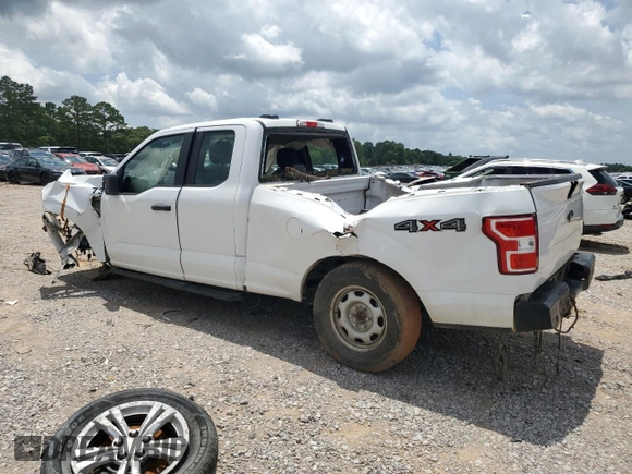 2022 Ford F-150 XL with VIN 1FTEX1EB2NKE47152, listed as a Copart auction lot 58503165 with 79,834 mi miles and Salvage title. Bid and sale history available at DreamBid. Image 2.