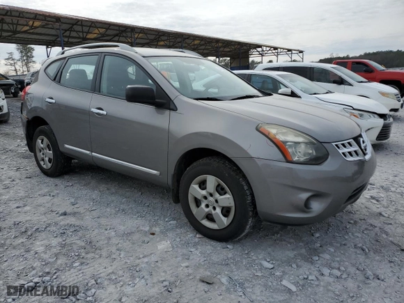 2014 Nissan Rogue Select S with VIN JN8AS5MT8EW605845, listed as a Copart auction lot 44713935 with 148,186 mi miles and Salvage Title. Bid and sale history available at carsss.com. Image 4.