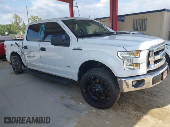 2017 Ford F-150 XL with VIN 1FTEW1CP5HFB67966, listed as a IAAI auction lot 42147114 with 151,397 mi miles and . Bid and sale history available at DreamBid. Image 1.