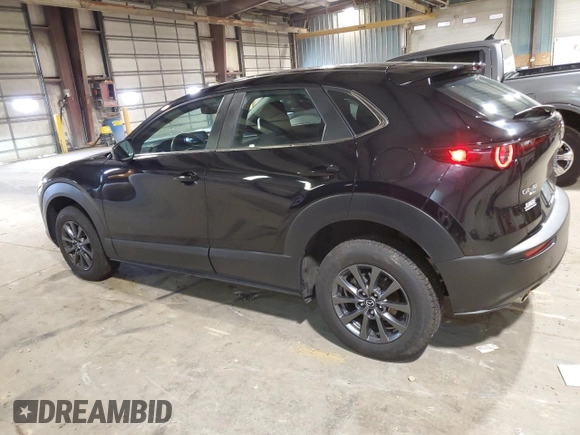 2021 Mazda CX-30 S with VIN 3MVDMBAL2MM207744, listed as a Copart auction lot 55399965 with 49,089 mi miles and Salvage title. Bid and sale history available at DreamBid. Image 2.