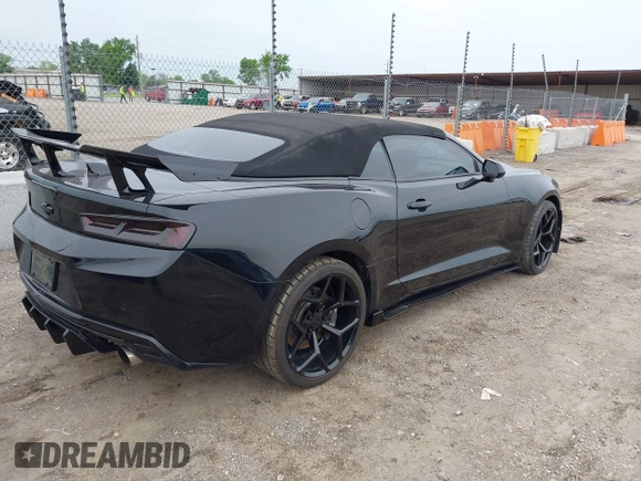 2016 Chevrolet Camaro 2SS with VIN 1G1FH3D76G0173312, listed as a IAAI auction lot 42102481 with 86,544 mi miles. Bid and sale history available at carsss.com. Image 4.