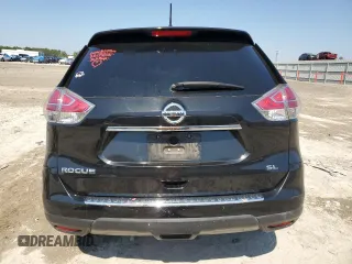 2016 Nissan Rogue SL with VIN 5N1AT2MT2GC732761, listed as a Copart auction lot 47031525 with 157,357 mi miles and Salvage Title. Bid and sale history available at carsss.com. Image 6.