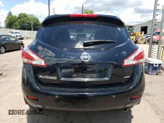2012 Nissan Murano SL with VIN JN8AZ1MW0CW204818, listed as a Copart auction lot 60725114 with 85,210 mi miles and Salvage Title. Bid and sale history available at carsss.com. Image 6.