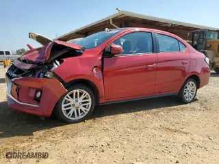 2022 Mitsubishi Mirage G4 ES with VIN ML32FUFJ1NHF06613, listed as a Copart auction lot 48594085 with 24,630 mi miles and Salvage Title. Bid and sale history available at carsss.com. Image 1.