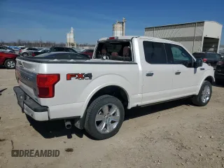 2019 Ford F-150 XL with VIN 1FTEW1E48KFD53334, listed as a Copart auction lot 48303595 with 40,208 mi miles and Salvage Title. Bid and sale history available at carsss.com. Image 3.