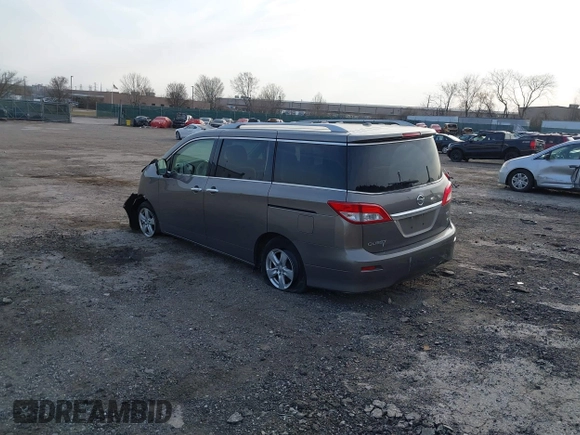 2016 Nissan Quest SL with VIN JN8AE2KP5G9153446, listed as a IAAI auction lot 41771878 with 80,922 mi miles and . Bid and sale history available at DreamBid. Image 3.