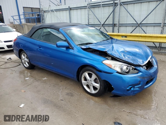 2007 Toyota Solara SE z VIN 4T1FA38P87U134943, wystawiony jako Copart lot #55784305 z przebiegiem 204 650 mil mil oraz Szkoda całkowita • Salvage title. Historia ofert i sprzedaży dostępna na DreamBid. Obrazek 4.