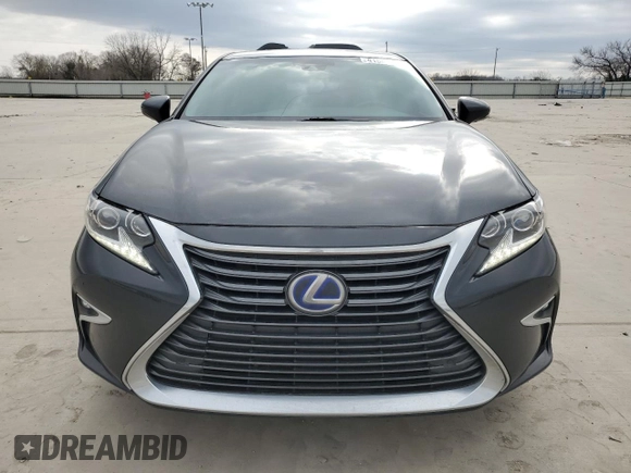 2018 Lexus ES 300h with VIN JTHBW1GGXJ2170399, listed as a Copart auction lot 41581915 with 108,449 mi miles and Salvage title. Bid and sale history available at DreamBid. Image 5.