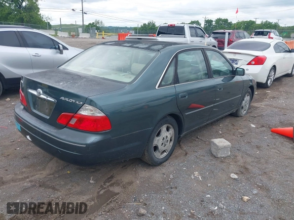 2003 Toyota Avalon XL with VIN 4T1BF28B63U294358, listed as a IAAI auction lot 42226470 with 256,405 mi miles and . Bid and sale history available at carsss.com. Image 4.