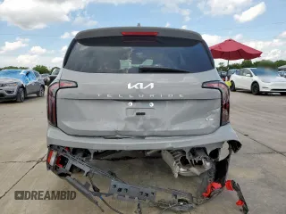 2024 Kia Telluride SX X-Line with VIN 5XYP5DGC0RG559059, listed as a Copart auction lot 64821515 with 15,839 mi miles and Salvage title. Bid and sale history available at DreamBid. Image 6.