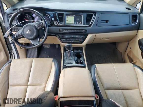 2015 Kia Sedona SX-L with VIN KNDME5C18F6032334, listed as a Copart auction lot 46107985 with 246,339 mi miles and Clean Title. Bid and sale history available at DreamBid. Image 8.