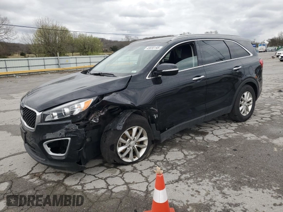 2016 Kia Sorento LX with VIN 5XYPG4A39GG152700, listed as a Copart auction lot 49858195 with 141,208 mi miles and Salvage Title. Bid and sale history available at carsss.com. Image 1.