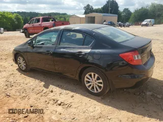 2012 Honda Civic EX with VIN 2HGFB2F83CH545012, listed as a Copart auction lot 54918605 with 229,970 mi miles and Salvage Title. Bid and sale history available at DreamBid. Image 2.