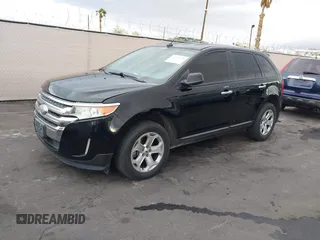 2011 Ford Edge SEL with VIN 2FMDK3JC4BBB48624, listed as a IAAI auction lot 41780799 with 218,750 mi miles. Bid and sale history available at carsss.com. Image 2.
