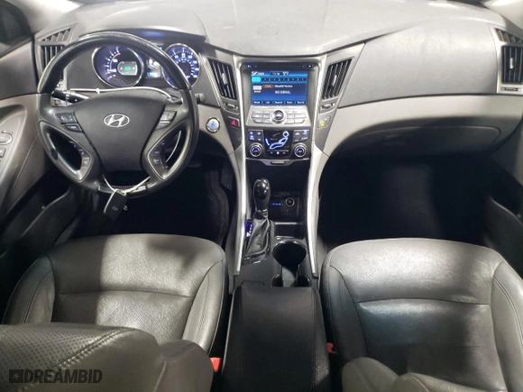 2012 Hyundai Sonata Hybrid with VIN KMHEC4A40CA022676, listed as a Copart auction lot 51004095 with 154,146 mi miles and Salvage Title. Bid and sale history available at carsss.com. Image 8.