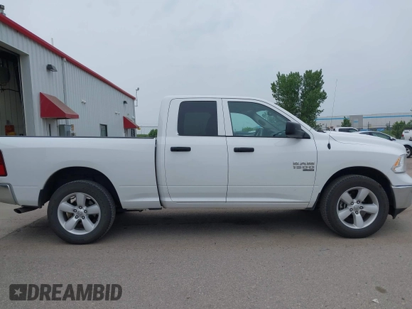 2024 Ram 1500 SLT with VIN 1C6RR7GG3RS157779, listed as a IAAI auction lot 42488148 with 34,814 mi miles and . Bid and sale history available at DreamBid. Image 13.