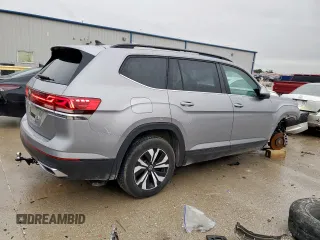 2024 Volkswagen Atlas SE z VIN 1V2DR2CA1RC527966, wystawiony jako Copart lot #55614245 z przebiegiem 38 734 mil mil oraz Szkoda całkowita • Salvage title. Historia ofert i sprzedaży dostępna na DreamBid. Obrazek 3.
