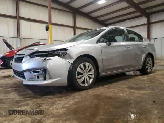 2021 Subaru Impreza with VIN 4S3GKAB61M3607464, listed as a Copart auction lot 51578755 with 46,921 mi miles and Salvage Title. Bid and sale history available at carsss.com. Image 1.