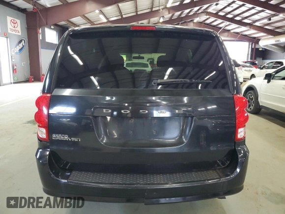 2015 Dodge Grand Caravan SE with VIN 2C4RDGBG5FR550307, listed as a Copart auction lot 56277375 with 121,880 mi miles and Clean Title. Bid and sale history available at DreamBid. Image 6.
