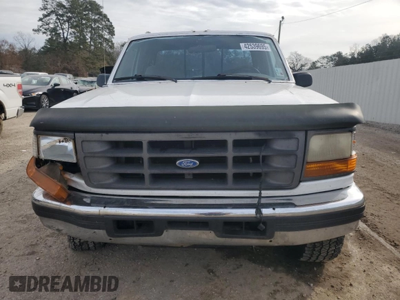 1996 Ford F-250 with VIN 1FTHX25F9TEB39655, listed as a Copart auction lot 42539695 with 188,160 mi miles and Salvage Title. Bid and sale history available at DreamBid. Image 5.