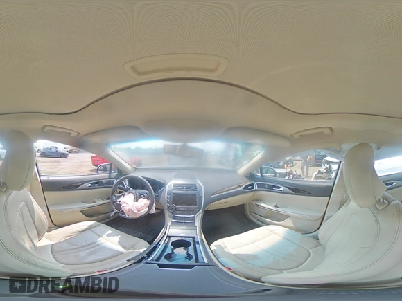 2014 Lincoln MKZ with VIN 3LN6L2GK9ER827759, listed as a Copart auction lot 59083215 with 213,574 mi miles and Clean title. Bid and sale history available at DreamBid. Image 14.