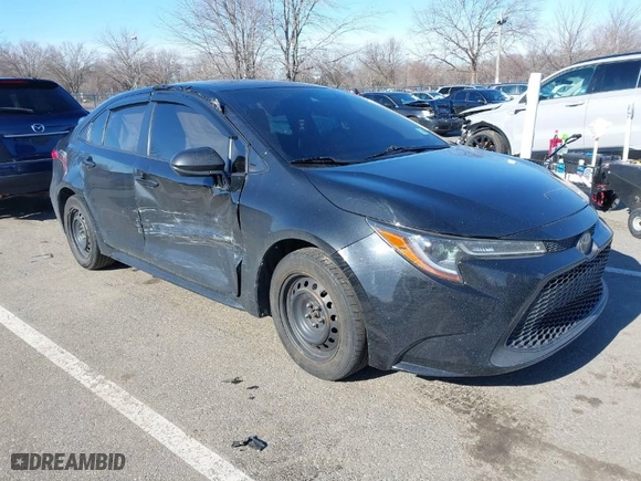 2020 Toyota Corolla LE with VIN JTDEPRAE9LJ042357, listed as a IAAI auction lot 41606254 with 84,604 mi miles. Bid and sale history available at carsss.com. Image 1.