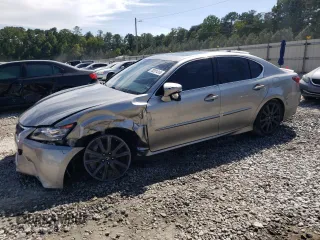 2015 Lexus GS 350 with VIN JTHBE1BL4FA007736, listed as a Copart auction lot 70201414 with 94,607 mi miles and Salvage Title. Bid and sale history available at carsss.com. Image 1.