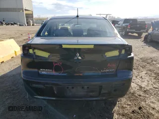 2015 Mitsubishi Lancer SE with VIN JA32V2FW7FU004855, listed as a Copart auction lot 46156835 with 101,011 mi miles and Salvage Title. Bid and sale history available at carsss.com. Image 6.