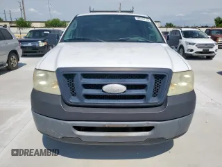 2008 Ford F-150 XL with VIN 1FTPX12V98FA70078, listed as a Copart auction lot 58519715 with 151,284 mi miles and Salvage title. Bid and sale history available at DreamBid. Image 5.
