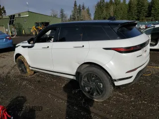 2021 Land Rover Range Rover Evoque R-Dynamic S with VIN SALZT2FX1MH152934, listed as a Copart auction lot 46004135 with 0 mi miles and Salvage Title. Bid and sale history available at carsss.com. Image 2.