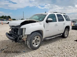 2013 Chevrolet Tahoe LT with VIN 1GNSKBE05DR254013, listed as a Copart auction lot 60732455 with 278,589 mi miles and Salvage title. Bid and sale history available at DreamBid. Image 1.