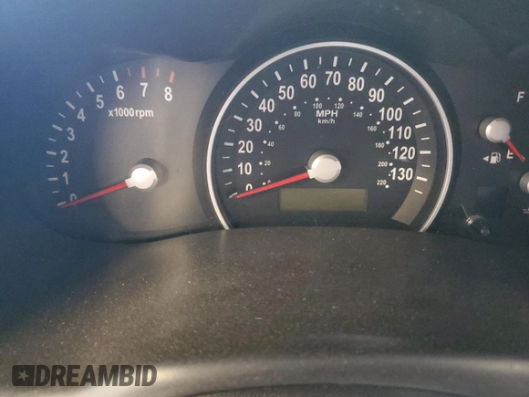 2008 Kia Sedona with VIN KNDMB133586267571, listed as a Copart auction lot 72355994 with 0 mi miles and Salvage Title. Bid and sale history available at carsss.com. Image 9.