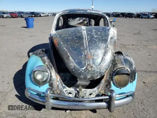 1961 Volkswagen Beetle with VIN 3538112, listed as a Copart auction lot 76119704 with Not Provided miles and Non Repairable. Bid and sale history available at DreamBid. Image 5.