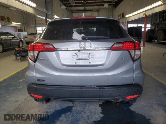 2019 Honda HR-V EX-L with VIN 3CZRU6H76KM727749, listed as a Copart auction lot 86891134 with 69,980 mi miles and Salvage Title. Bid and sale history available at carsss.com. Image 6.