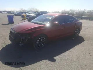 2024 Nissan Sentra SV z VIN 3N1AB8CV4RY286316, wystawiony jako Copart lot #52873645 z przebiegiem 6 722 mil mil oraz Szkoda całkowita • Salvage title. Historia ofert i sprzedaży dostępna na DreamBid. Obrazek 1.