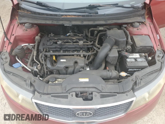 2010 Kia Forte EX with VIN KNAFU4A27A5247765, listed as a Copart auction lot 70621554 with 164,761 mi miles and Clean Title. Bid and sale history available at carsss.com. Image 11.