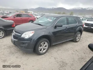 2013 Chevrolet Equinox LS with VIN 2GNALBEK7D6154503, listed as a Copart auction lot 53400025 with 130,685 mi miles and Clean Title. Bid and sale history available at carsss.com. Image 1.