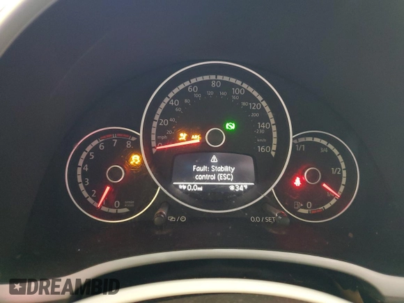 2014 Volkswagen Beetle 2.5L w/Sun with VIN 3VWJP7AT0EM632824, listed as a Copart auction lot 87279494 with Not Provided miles and Salvage Title. Bid and sale history available at DreamBid. Image 9.
