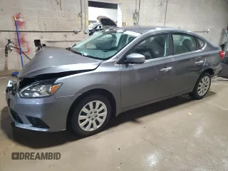2019 Nissan Sentra SV with VIN 3N1AB7AP5KY424868, listed as a Copart auction lot 49620955 with 15,912 mi miles and Salvage Title. Bid and sale history available at DreamBid. Image 1.