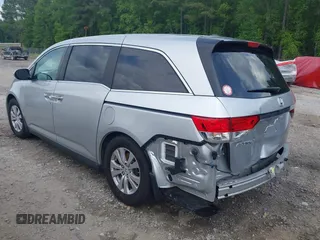 2015 Honda Odyssey EX-L with VIN 5FNRL5H68FB044259, listed as a IAAI auction lot 42127227 with 143,902 mi miles and . Bid and sale history available at DreamBid. Image 3.