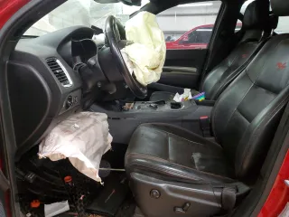 2015 Dodge Durango R/T z VIN 1C4SDHCT2FC222337, wystawiony jako Copart lot #48380495 z przebiegiem Nie podano mil oraz Szkoda całkowita • Salvage title. Historia ofert i sprzedaży dostępna na DreamBid. Obrazek 7.
