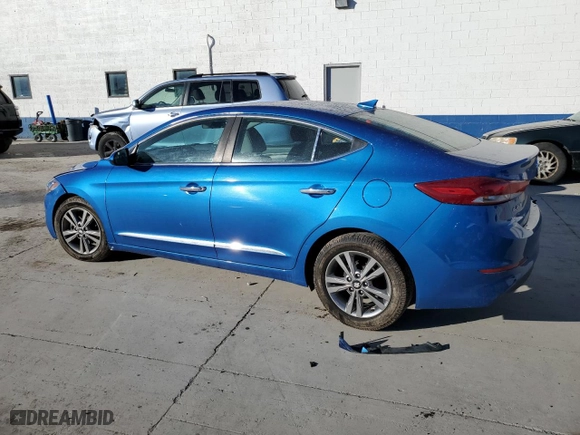 2017 Hyundai Elantra SE with VIN KMHD84LF9HU383146, listed as a Copart auction lot 46671735 with 0 mi miles and Salvage Title. Bid and sale history available at carsss.com. Image 2.