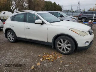 2009 Infiniti EX Journey with VIN JNKAJ09F09M950596, listed as a Copart auction lot 76023074 with 299,188 mi miles and Clean Title. Bid and sale history available at carsss.com. Image 4.