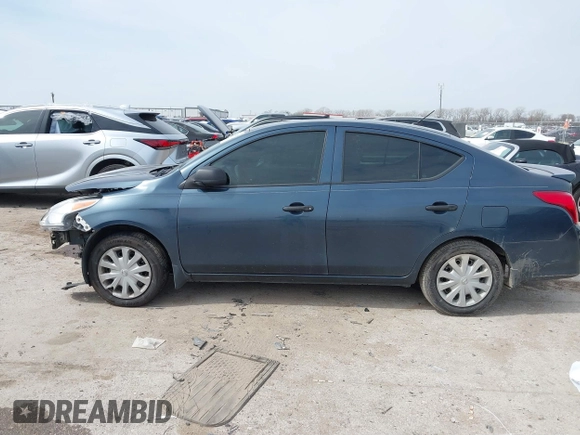 2015 Nissan Versa SV with VIN 3N1CN7AP3FL853347, listed as a IAAI auction lot 41741056 with 100,353 mi miles. Bid and sale history available at carsss.com. Image 15.