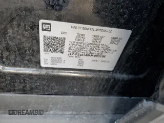 2021 Cadillac XT4 AWD Premium Luxury with VIN 1GYFZDR40MF080166, listed as a Copart auction lot 82883764 with 27,793 mi miles and Salvage Title. Bid and sale history available at carsss.com. Image 13.