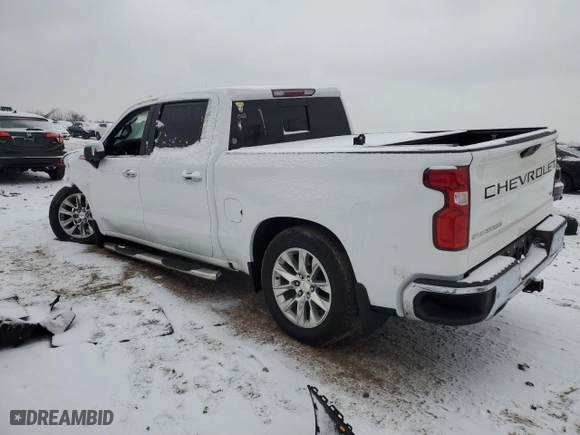 2019 Chevrolet Silverado 1500 LTZ with VIN 3GCUYGED1KG260792, listed as a Copart auction lot 87771725 with 0 mi miles and Salvage Title. Bid and sale history available at carsss.com. Image 2.