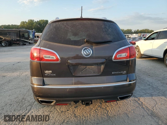 2014 Buick Enclave Leather with VIN 5GAKVBKD9EJ140587, listed as a Copart auction lot 69040994 with 189,872 mi miles and Salvage Title. Bid and sale history available at DreamBid. Image 6.